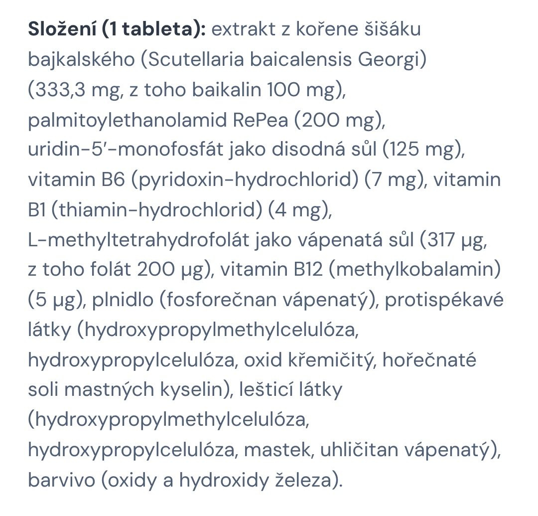 Složení Remyelin NSAI
